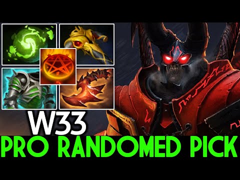 W33 [Doom] Pro Randomed Pick Absolutely Crazy Plays Dota 2