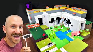 Worlds First Minecraft Mini Golf in Real Life