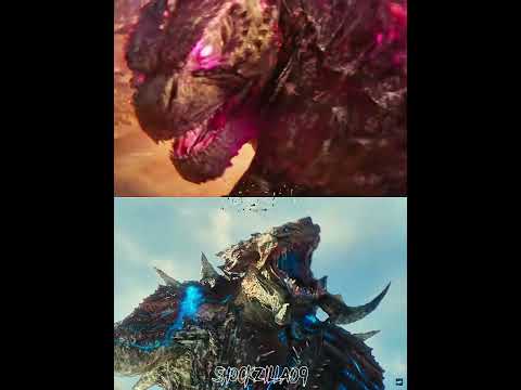 Godzilla (GXK) vs Mega Kaiju (PRU) |#godzillaxkongthenewempire #pacificrimuprising