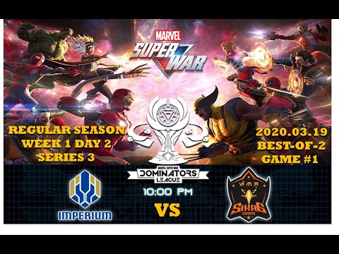 IMPERIUM PRO TEAM vs SINAG ESPORTS | GAME #1