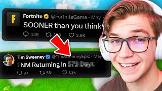 Epic Games CONFIRMED Fortnite Mobile iOS is Returning SOON! (iPhones & iPads)