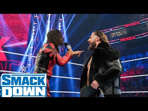 FULL MATCH - Seth Rollins vs Shinsuke Nakamura : WWE Smackdown 2023