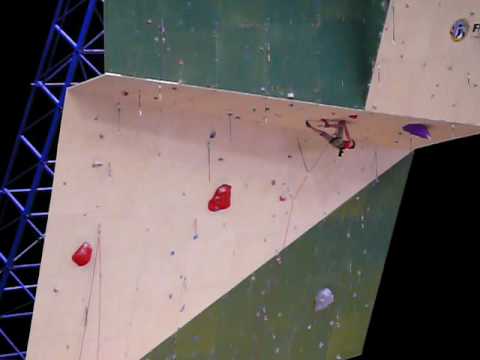 Coppa del mondo di arrampicata.Barcellona 8-9 Agosto 2009