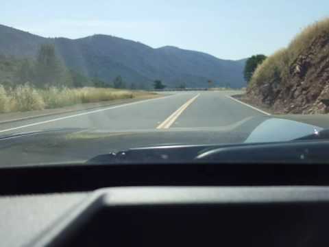 Yosemite National Park Amerika USA mit dem Camaro Cabrio Bergfahrt