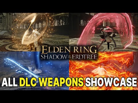 ELDEN RING: All 70 New DLC Weapons Showcase (Shadow of the Erdtree All Unique Skills Movesets)