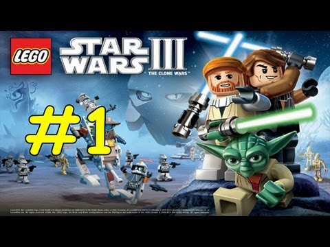 Lego Star Wars 3 The Clone Wars Walkthrough - Prologue Geonosian Arena