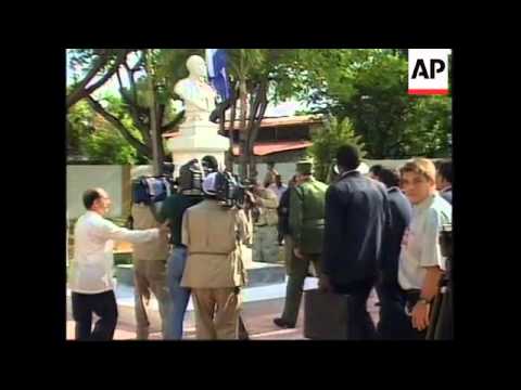 DOMINICAN REPUBLIC: CUBAN LEADER FIDEL CASTRO VISIT