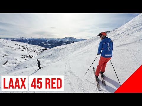 LAAX, 45 🔴 RED - ROT (Crap Masegn - Treis Palas) #1 🇨🇭