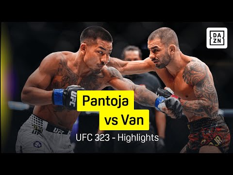 Alexandre Pantoja vs Joshua Van | UFC 323 | DAZN Highlights