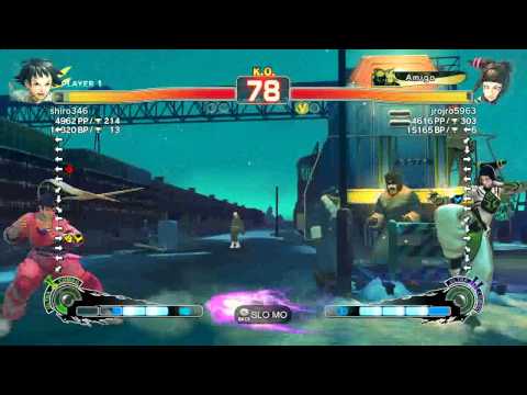 SSF4 2012 Makoto (shiro346) vs Juri (jrojro5963) Japanese Ranked Match
