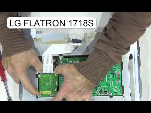 ASSEMBLE LG FLATRON 1718S MONITOR