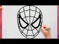 COMMENT DESSINER SPIDERMAN FACILEMENT