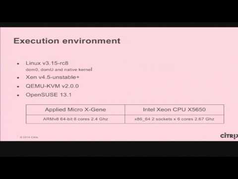 Xen on ARM: Status and Performance - Stefano Stabellini, Citrix