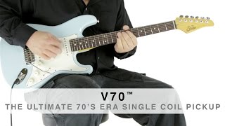 Video thumbnail for SUHR V70™ - THE ULTIMATE 70’s ERA SINGLE COIL PICKUP by Suhr Custom
