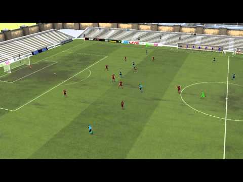 Blokhus FC vs Middelfart - Thomsen Goal 28th minute