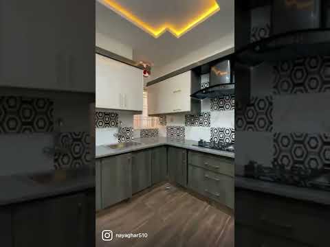 Modular kitchen design 8’x10’ [feet]