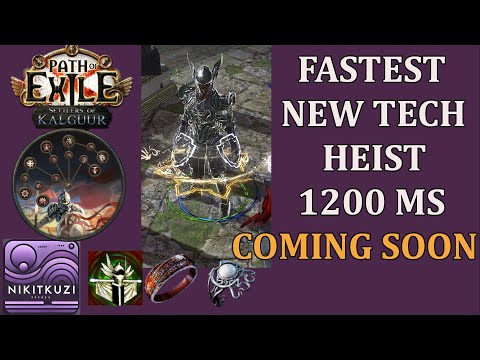 Poe 3.27 | Fastest Heist Runner Ever | 1200 Movement Speed | New Tech | Banner Stack | Sneak Peak
