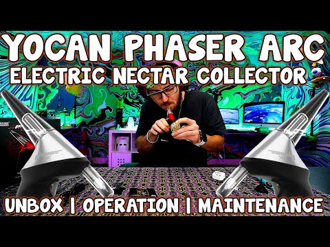 Yocan Black Phaser Arc Electric Nectar Collector! Unboxing, Operation & Maintenance Tutorial!