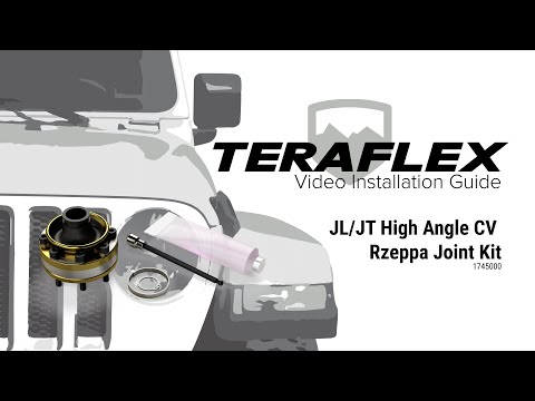 JL/JT: Factory Replacement CV Joint Kit Install | TeraFlex