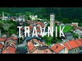 Grad Travnik , Dron , Drone , Bosnia and Herzegovina 4K