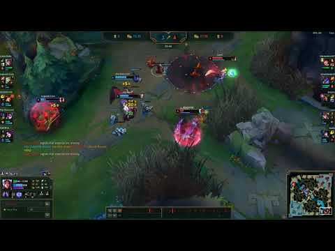 irelia destroys enemy with yone ult