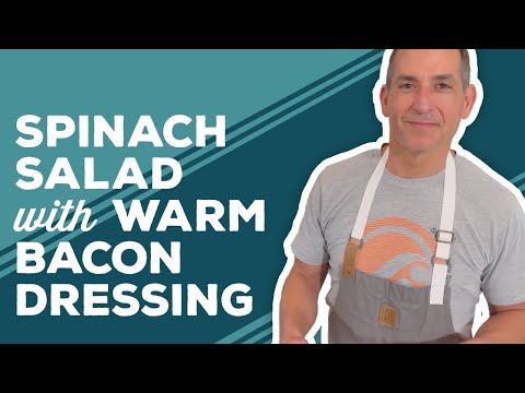 Love & Best Dishes: Spinach Salad with Warm Bacon Dressing Recipe