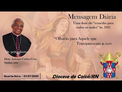 Mensagem Diária, 01/07/2020