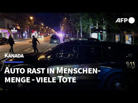 Kanada: Autofahrer rast in Menschenmenge - Mehrere Tote | AFP