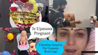 Best Valentines Day Surprise By Upasana | Is Upasana Pregnant ? | Upasana Vohra | Arunendra7 Vlogs