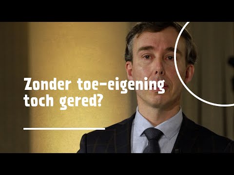 Zonder toe-eigening toch gered? | dr. Gert van den Brink
