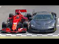 Ferrari F1 2018 Vs Lamborghini Centenario Monza
