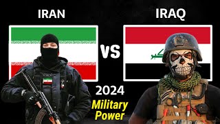 Iran vs Iraq Military Power Comparison 2024 | Iraq vs Iran Military Power 2024