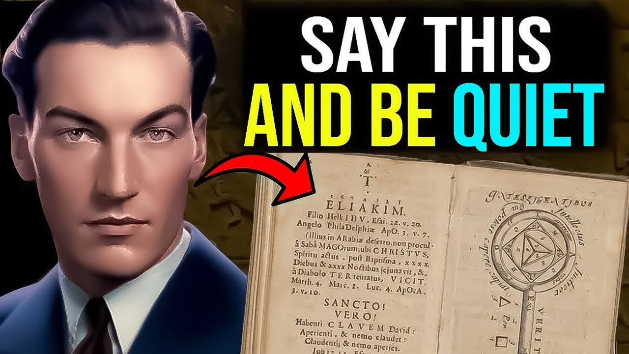 SAY These 2 WORDS, But Don't Tell Anyone ( Manifest Anything You Want ) - Neville Goddard