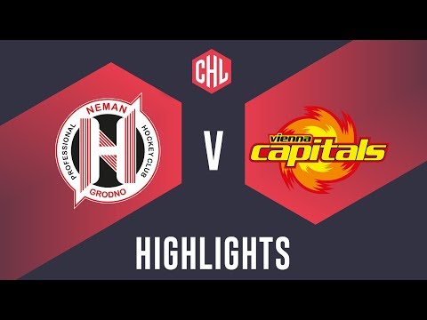 Highlights: Neman Grodno vs. Vienna Capitals