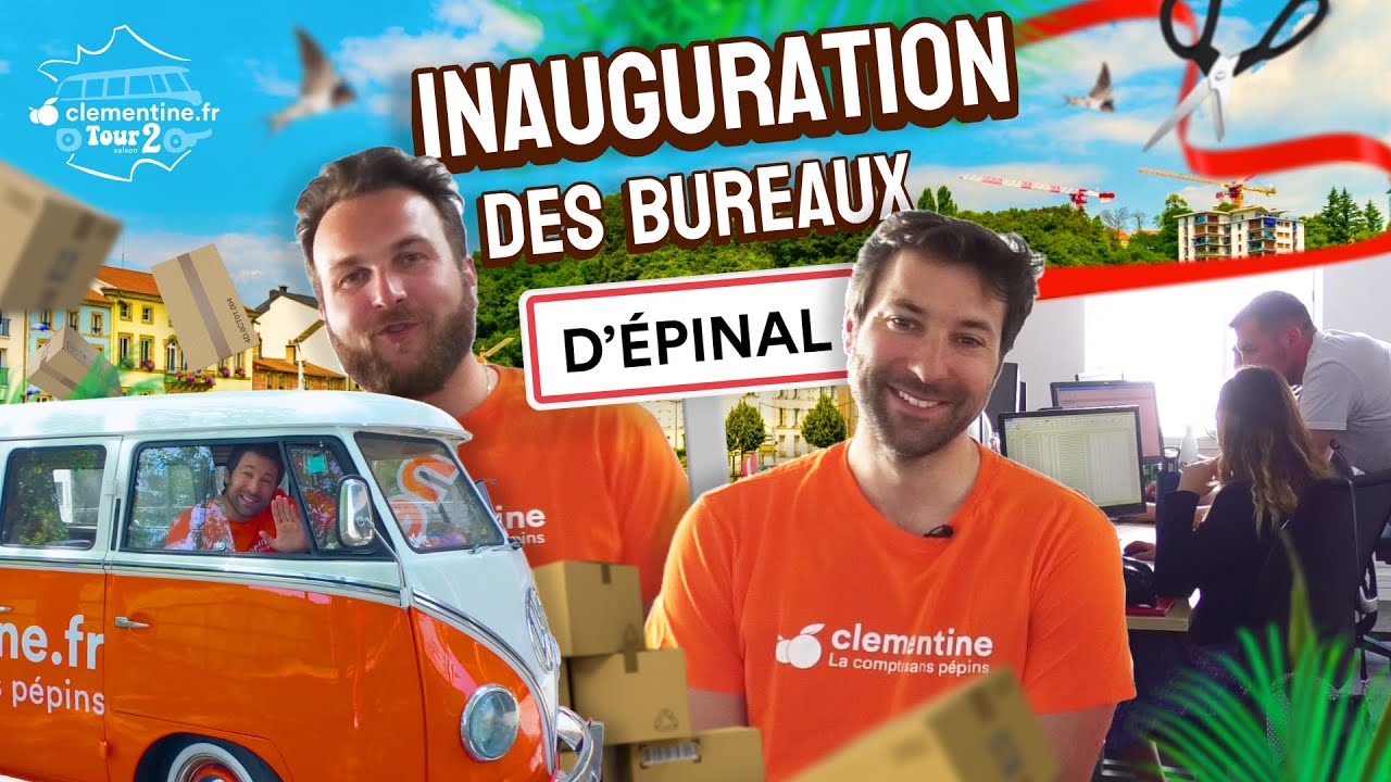 Voir la vidéo - Inauguration des bureaux d’Epinal 🍾