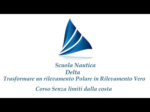 RILEVAMENTO POLARE E COME TRASFORMARLO IN RILEVAMENTO VERO