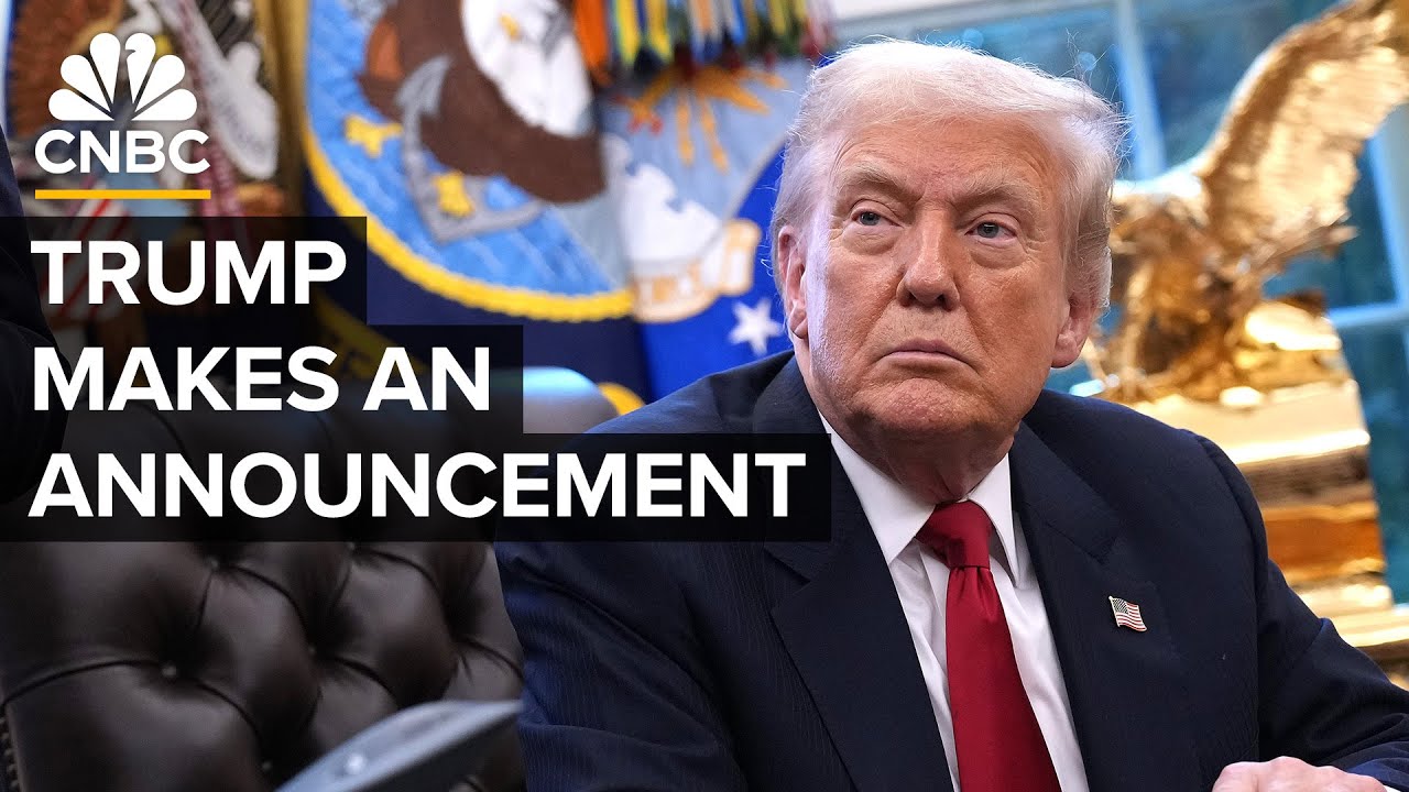 President Trump makes an announcement at the White House — 12/2/2025