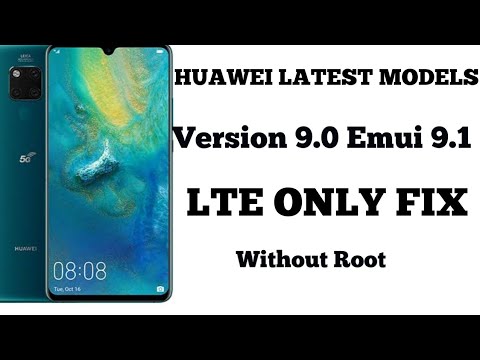 How to Enable 4G / LTE Only on any huawei Android version pie 9.0,9.1 / Emui 9.1 ,1.0/ y9 prime 2019