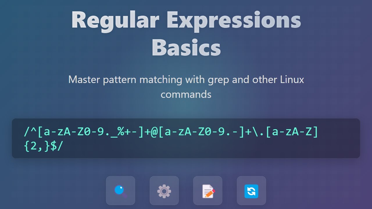 Linux Regular Expressions (Regex) Tutorial: grep, sed, & awk for Beginners