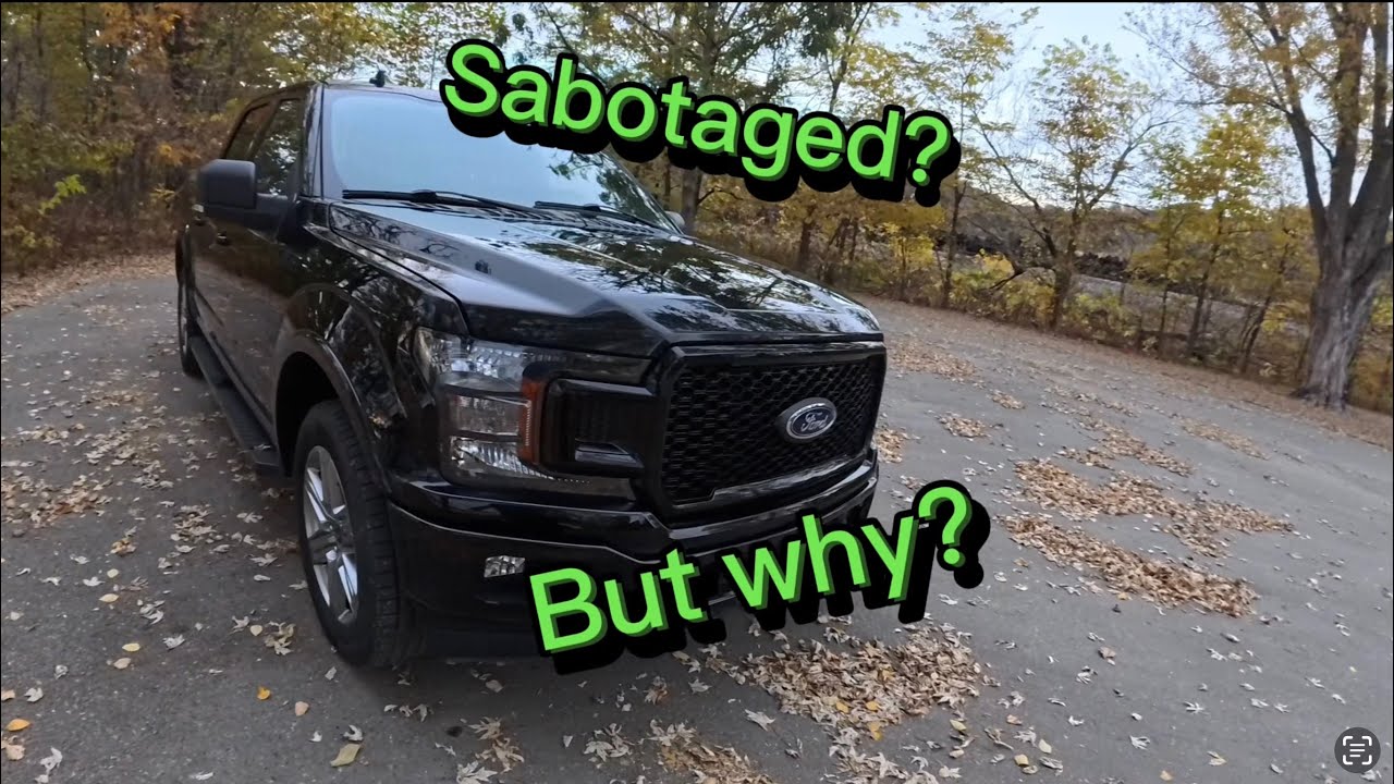 I stole a sabotaged F150 from the Copart auction. Nice try guys.