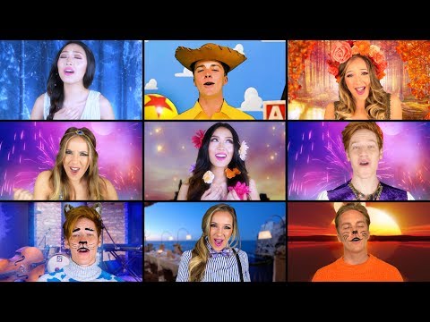 Disney Medley. We Sing Epic Songs from Disney Movies with Thia Megia. Totally TV