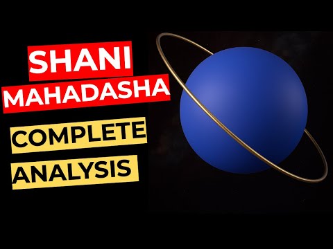 SHANI MAHADASHA - All you need to know