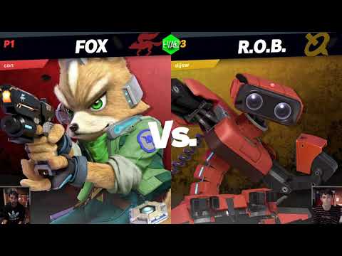 EVAC 8/3/19 - SSBU - Con (Fox) vs im23bro (ROB)