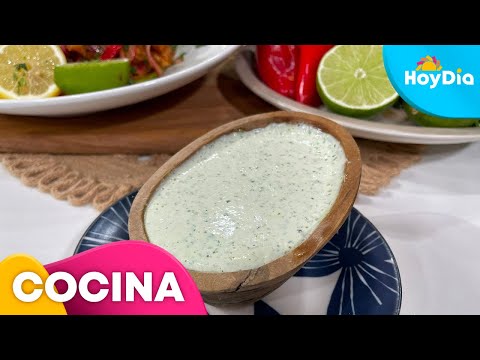 Receta de salsa de cilantro y ajo para acompañar tus platillos | Hoy Día | Telemundo