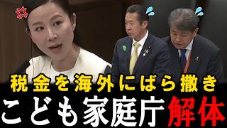 【ブチ切れ】参政党の中田議員が追及！国民が死に物狂いで納めた税金を海外に？予算だけ使って3年間も成果が出せない庁は解体でいいのでは？【中田優子】【黄川田仁志】【高市早苗】【神谷宗幣】【参政党】