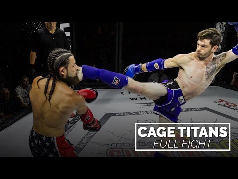 Cage Titans | Tony Rivera VS Zach Nastasia FULL MUAY THAI FIGHT