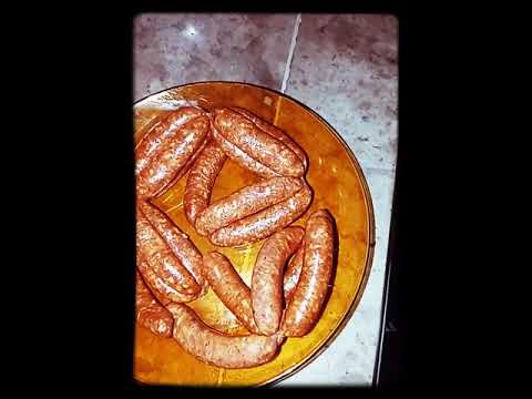 Tunesische mini Lamm wurst lecker