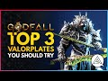 GODFALL | Top 3 Valorplates You Should Try Out