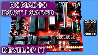 NOMAD80: Testing The Boot Loader ROM