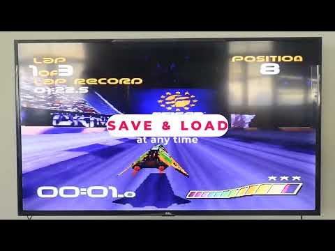 M8 4K Video Retro TV Game Console 32GB 64GB Classic 10000 Games with Dual Gamepads